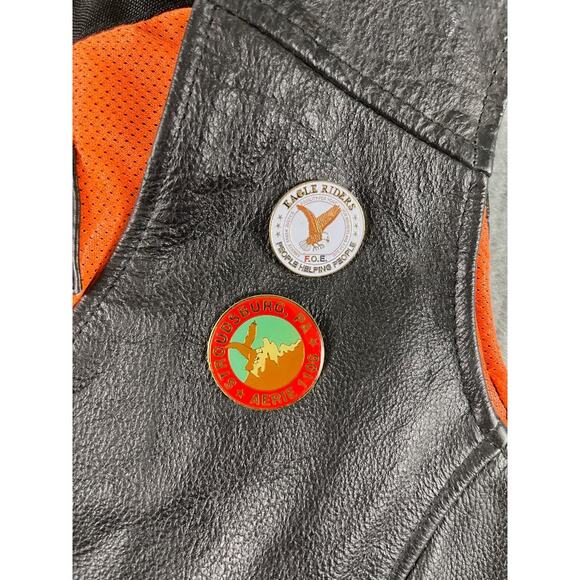 Vance Leather FOE Eagle Riders Vest 4XL Fraternal Order Eagles Motorcycle - Picture 4 of 7